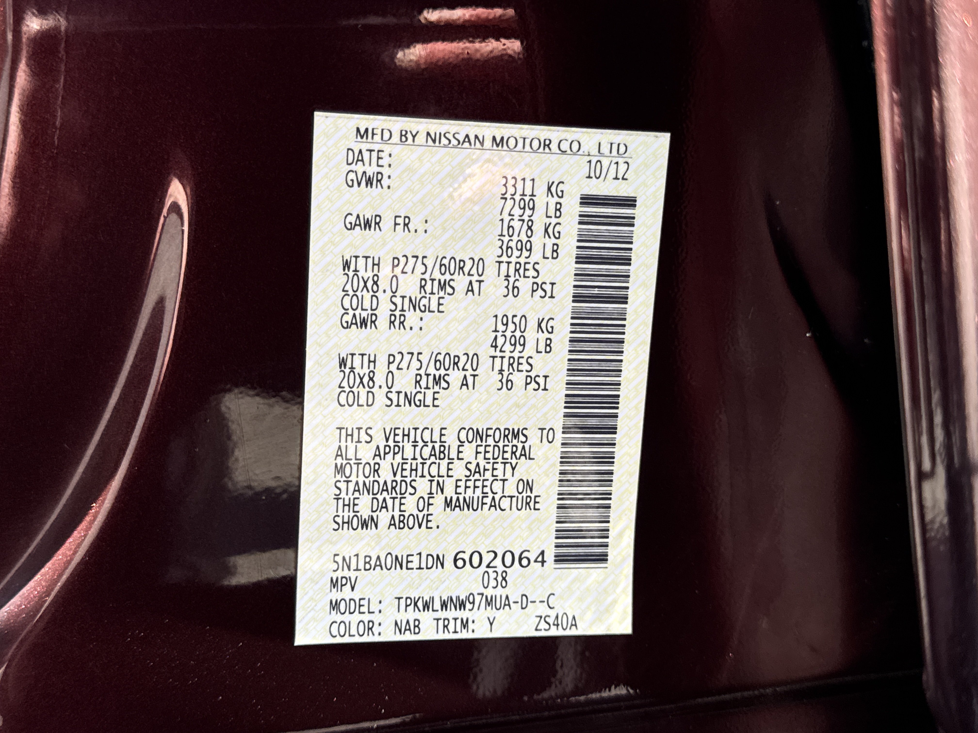 Used 2013 Nissan Armada Platinum AWD/4WD image 37