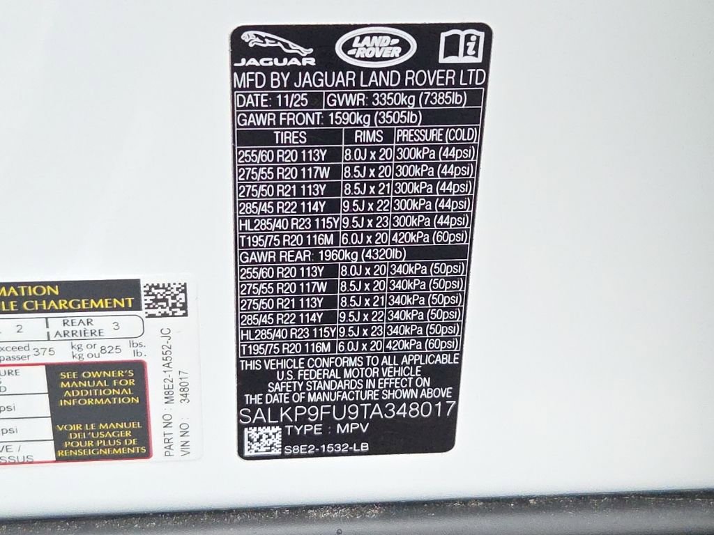 New 2026 Land Rover Range Rover SE image 30