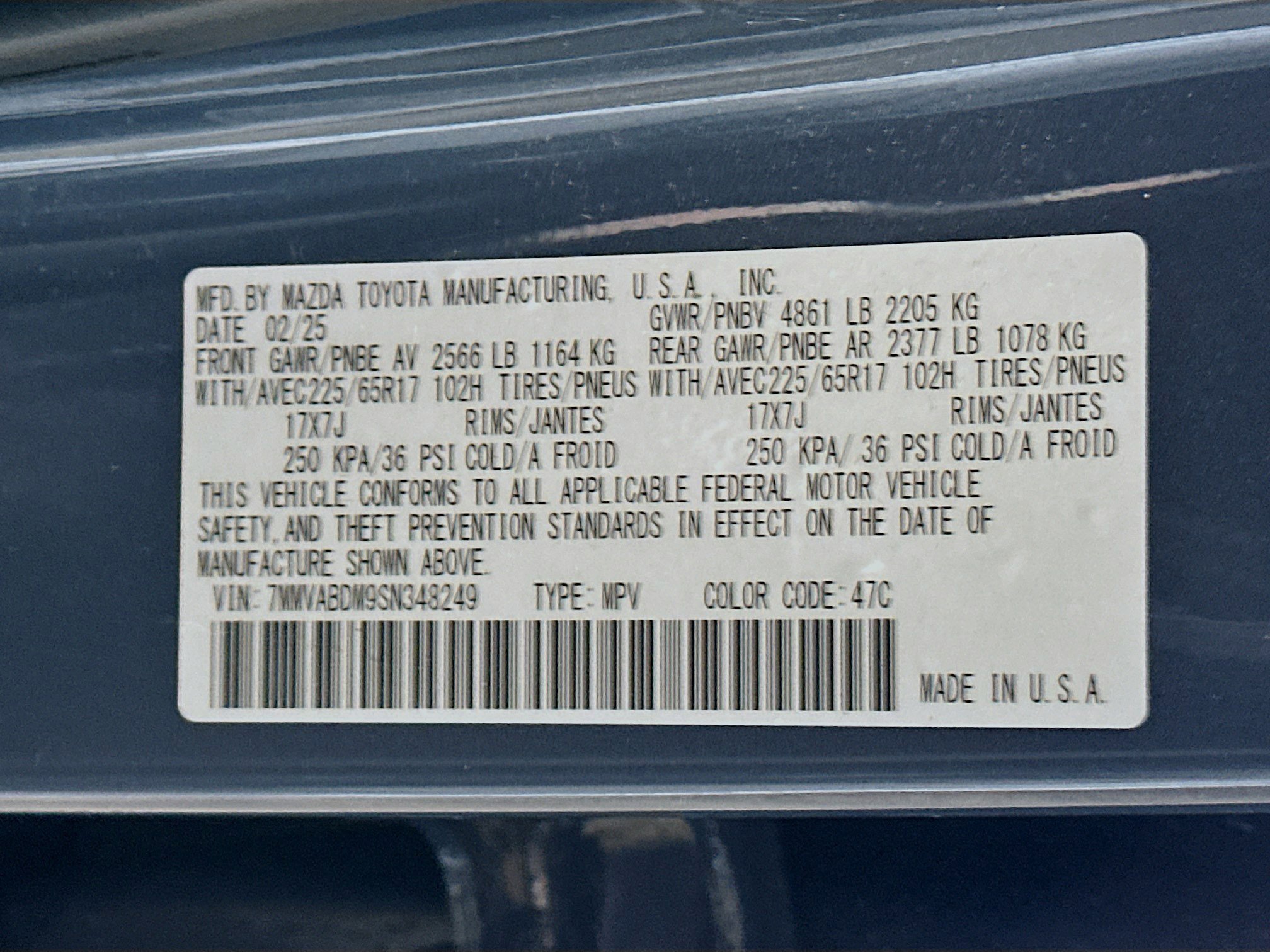 Used 2025 MAZDA CX-50 AWD 2.5 S w/ Premium Package image 12