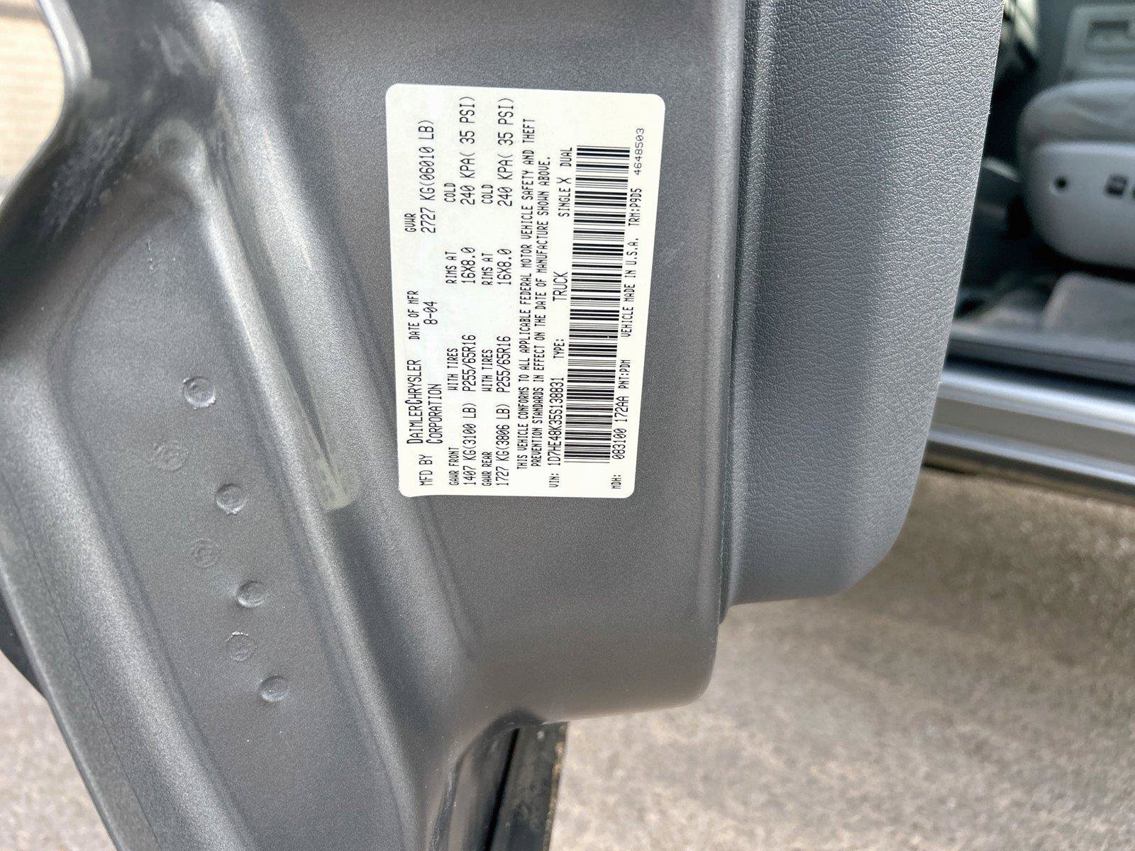 Used 2005 Dodge Dakota SLT RWD image 39