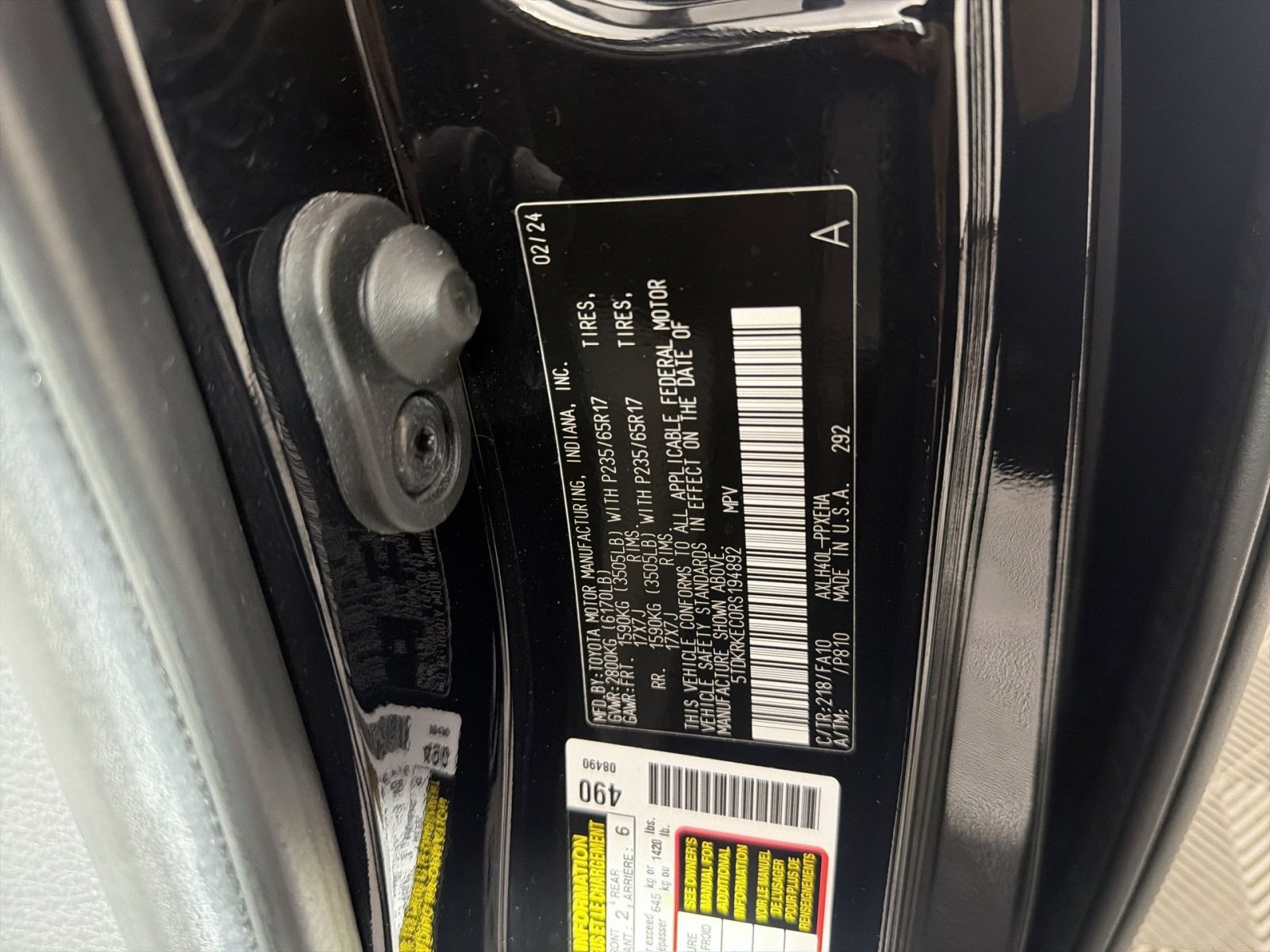 Used 2024 Toyota Sienna LE image 28