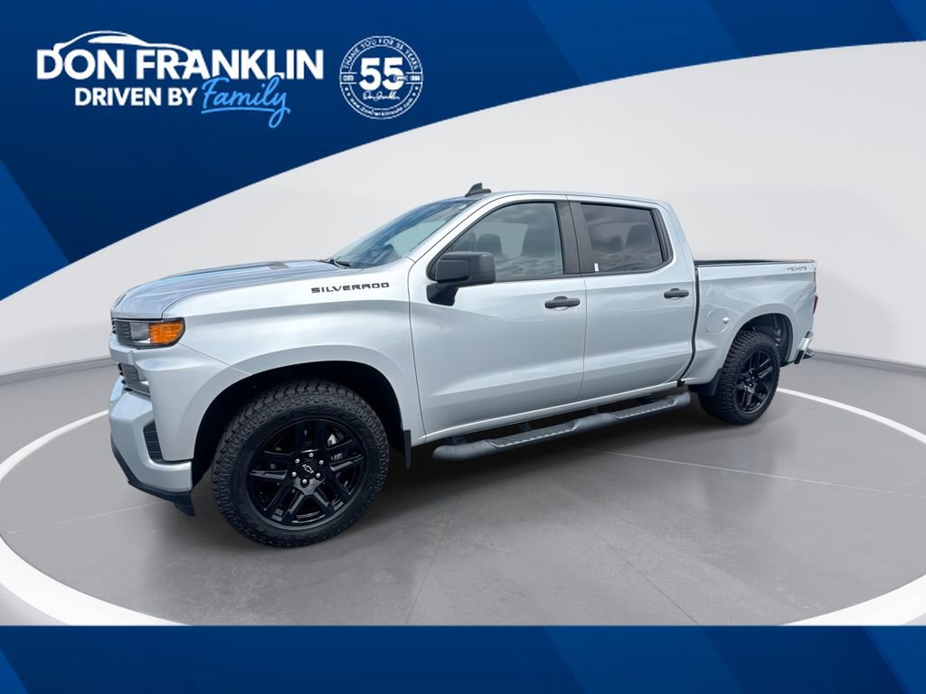 Used 2021 Chevrolet Silverado 1500 Custom w/ Rally Edition AWD/4WD image 1