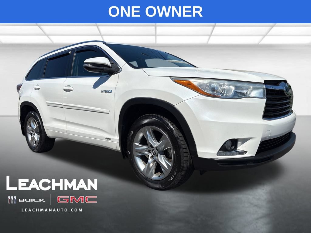 Used 2016 Toyota Highlander Limited Platinum w/ Four Season Floor Mat Package AWD/4WD image 1