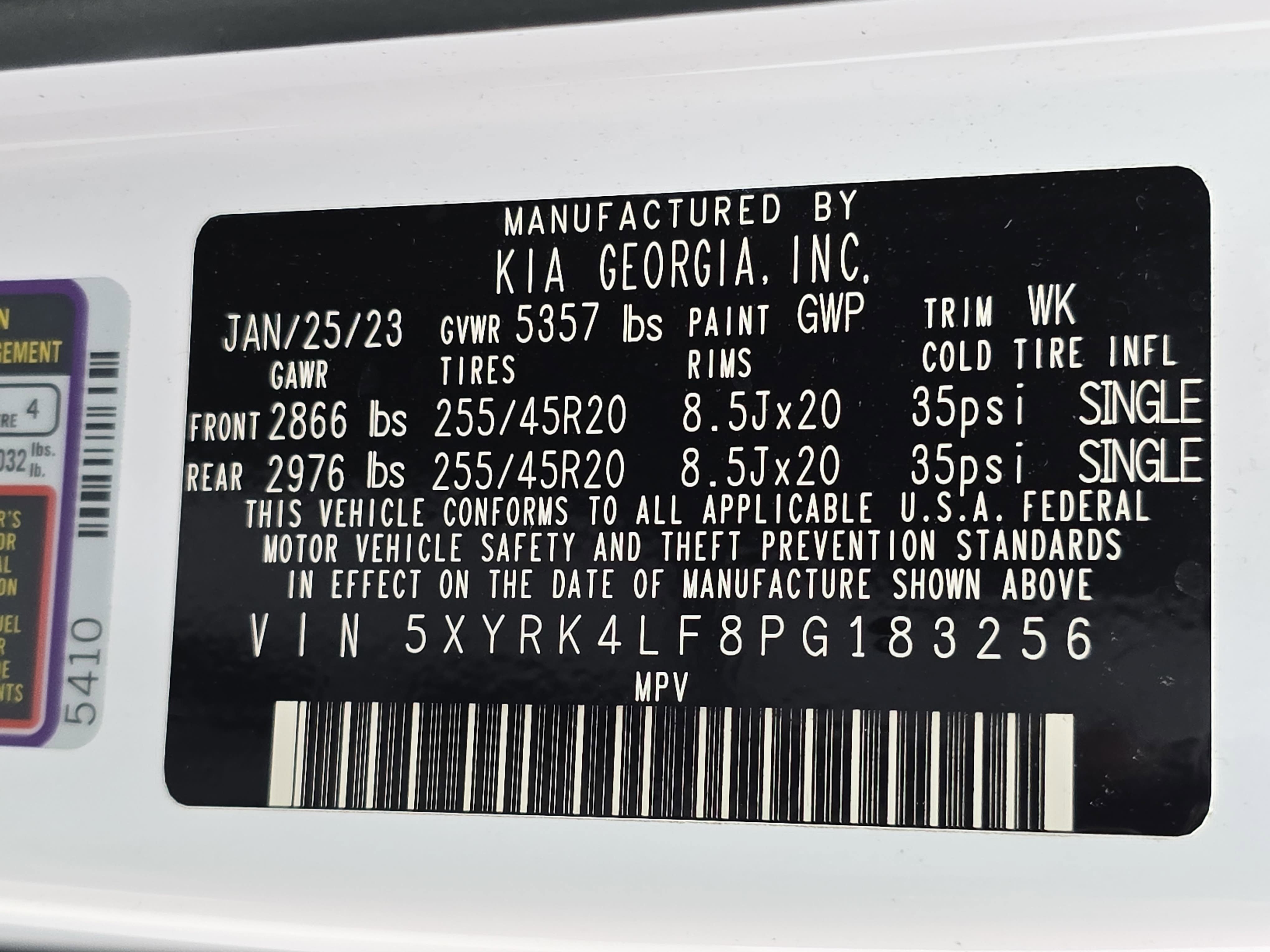 Used 2023 Kia Sorento SX image 37