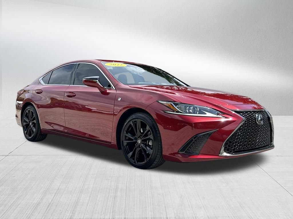 Used 2022 Lexus ES 350 F Sport w/ Accessory Package 2 FWD image 3