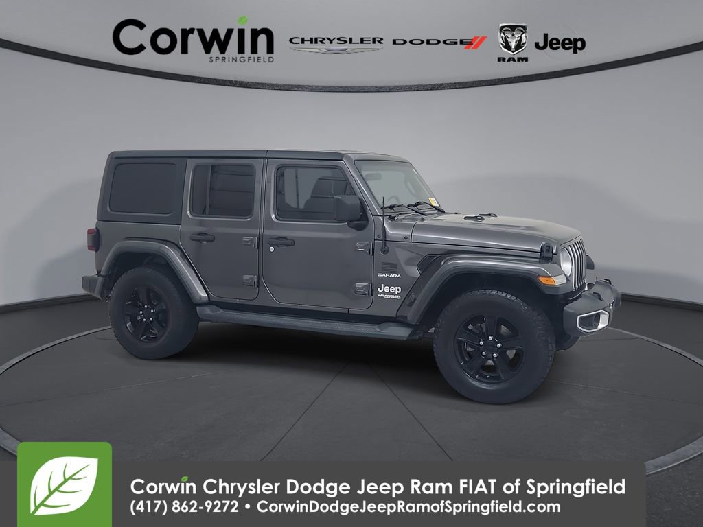 Certified 2018 Jeep Wrangler Unlimited Sahara w/ LED Lighting Group