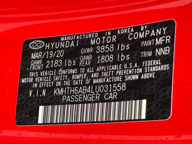Used 2020 Hyundai Veloster Turbo FWD image 36