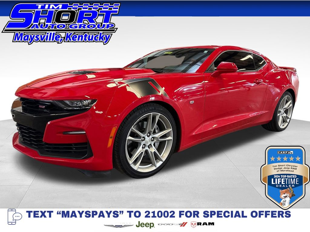 Used 2019 Chevrolet Camaro SS RWD image 1