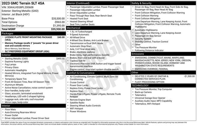 Used 2023 GMC Terrain SLT image 6