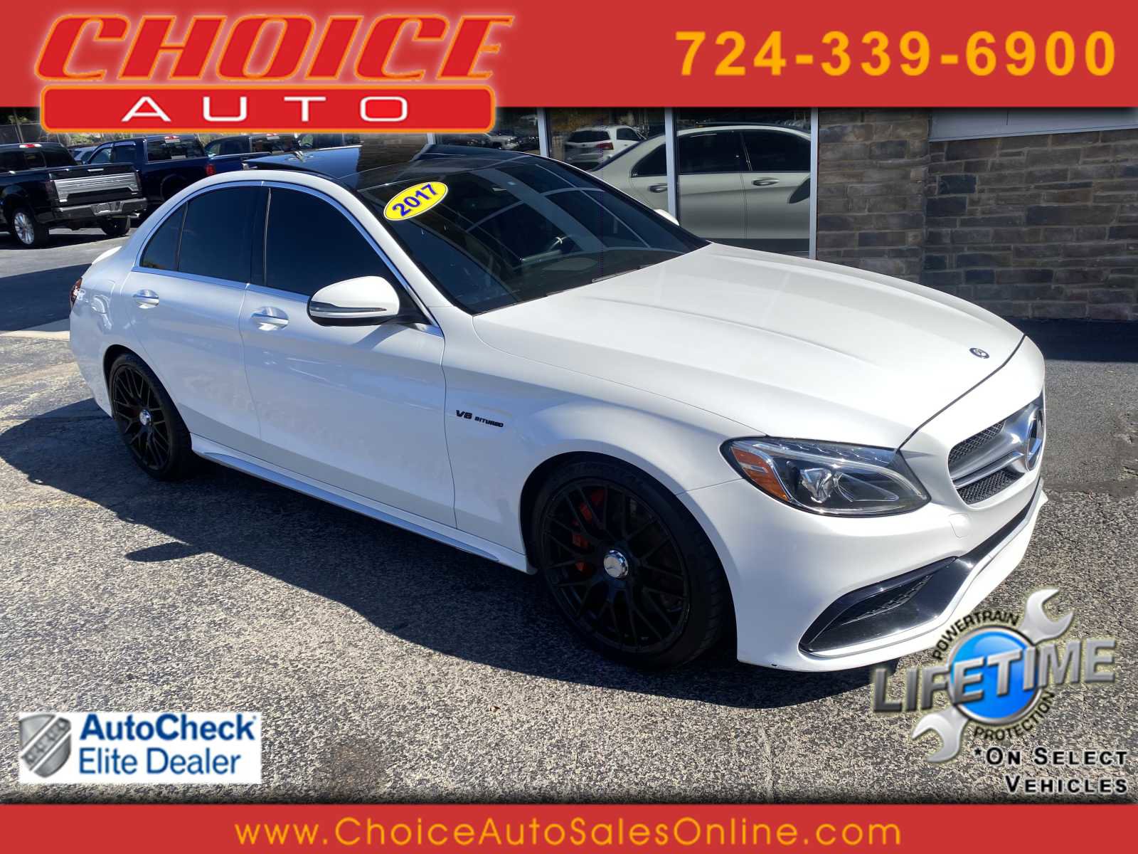 Used 2017 Mercedes-Benz C 63 AMG S image 1