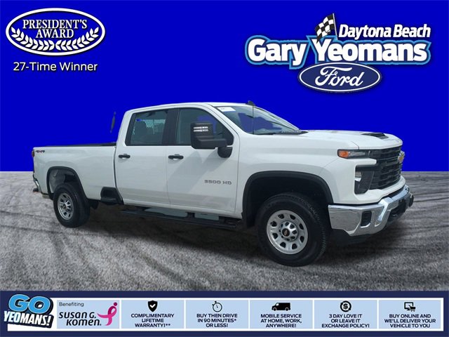 Used 2024 Chevrolet Silverado 3500 W/T w/ WT Safety Package