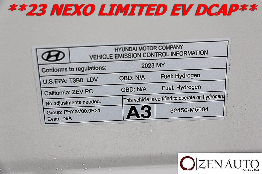 Used 2023 Hyundai Nexo Limited image 70