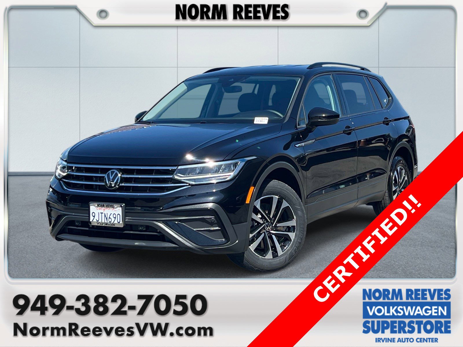 Certified 2023 Volkswagen Tiguan S w/ Driver Assistance Package image 1
