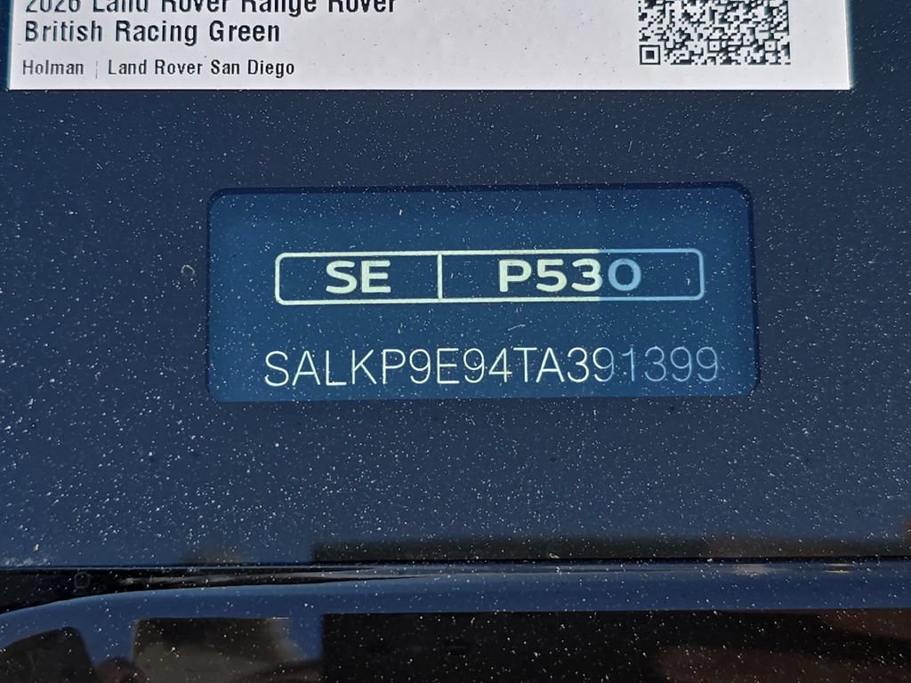 New 2026 Land Rover Range Rover SE AWD/4WD image 38