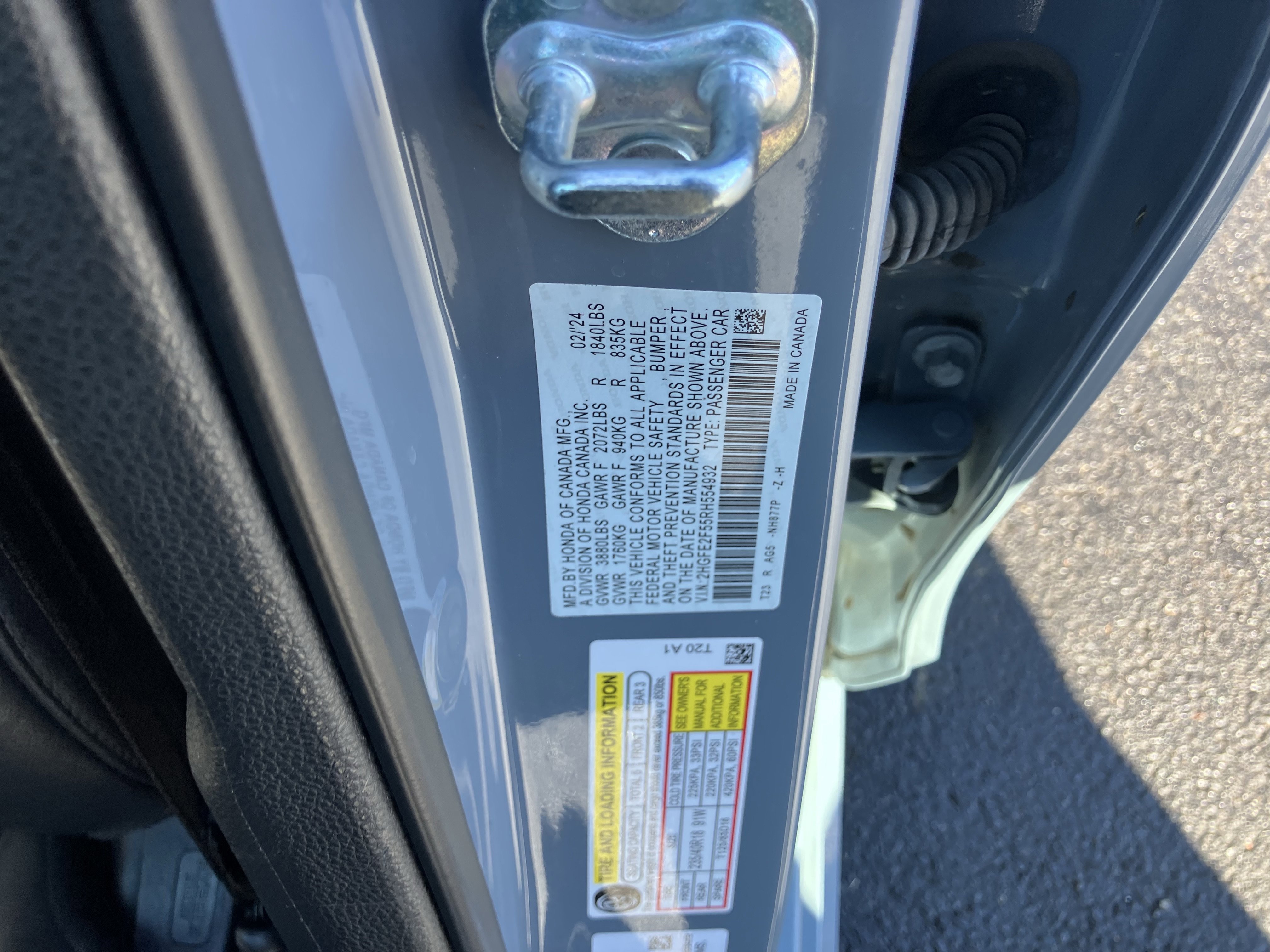 Used 2024 Honda Civic Sport image 30