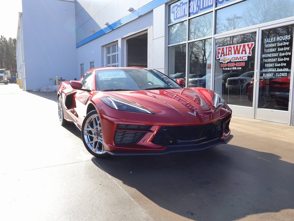 New 2026 Chevrolet Corvette Stingray Preferred Cpe w/ Chrome Exterior Badge Package image 36