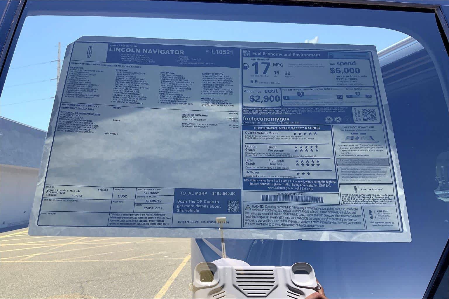 New 2026 Lincoln Navigator Reserve AWD/4WD image 22