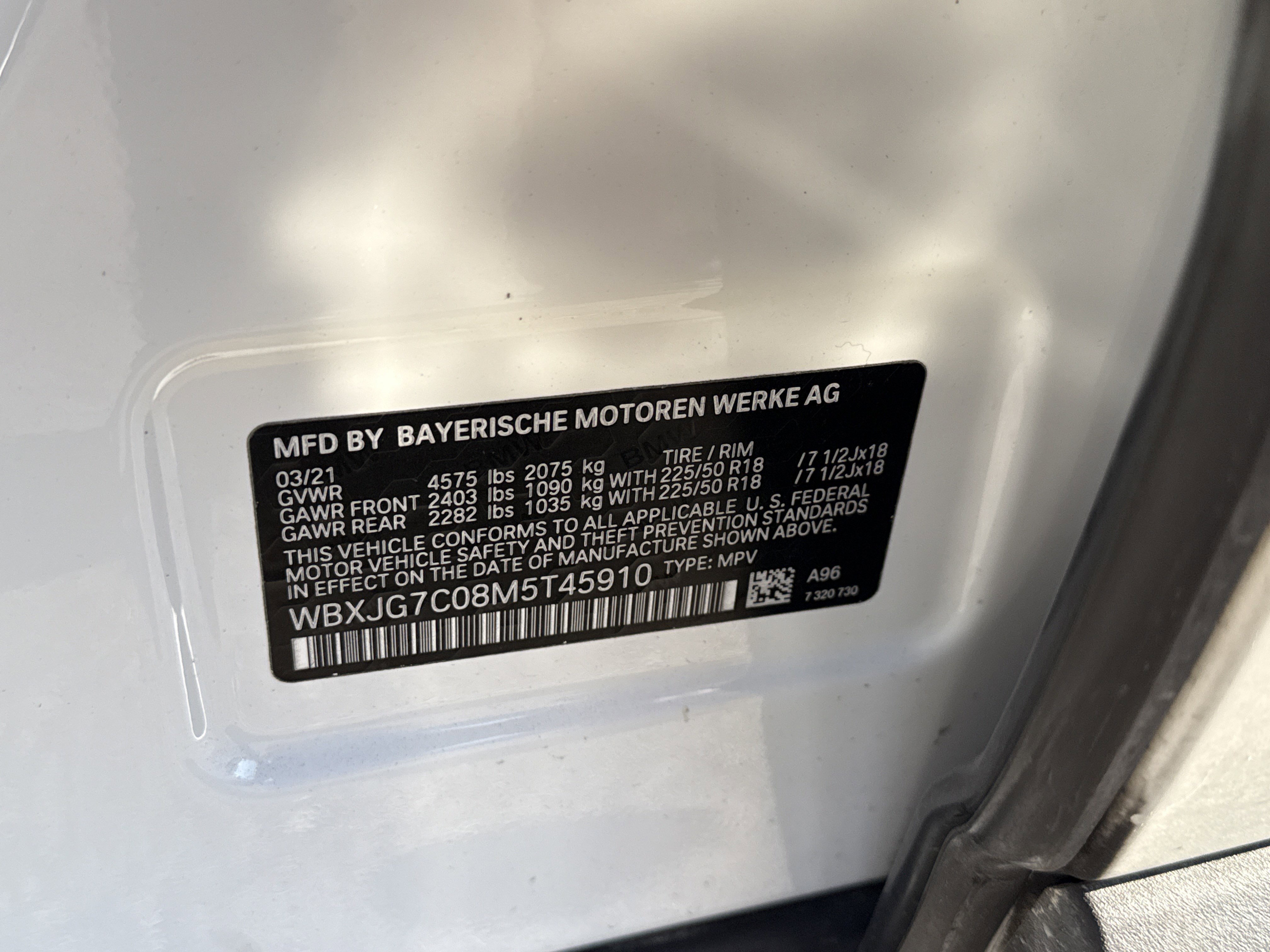 Used 2021 BMW X1 sDrive28i w/ Premium Package image 35