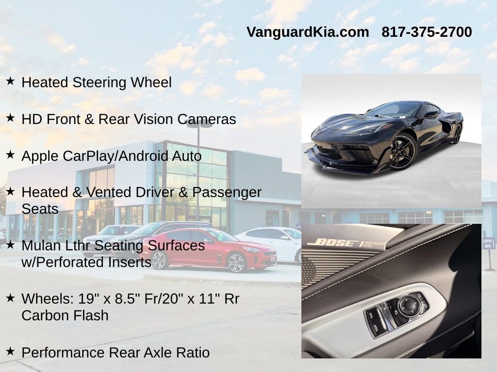 Used 2023 Chevrolet Corvette Stingray w/ Z51 Performance Package image 24
