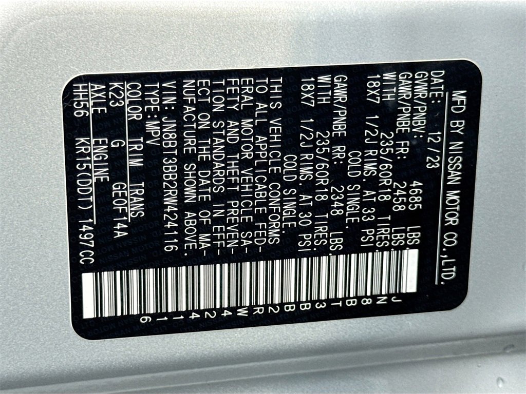 Used 2024 Nissan Rogue SV image 27