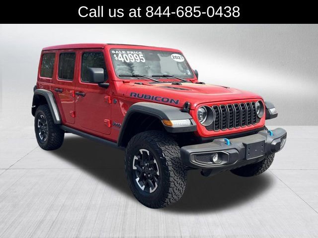 Certified 2025 Jeep Wrangler Unlimited Rubicon 4xe w/ Safety Group image 3