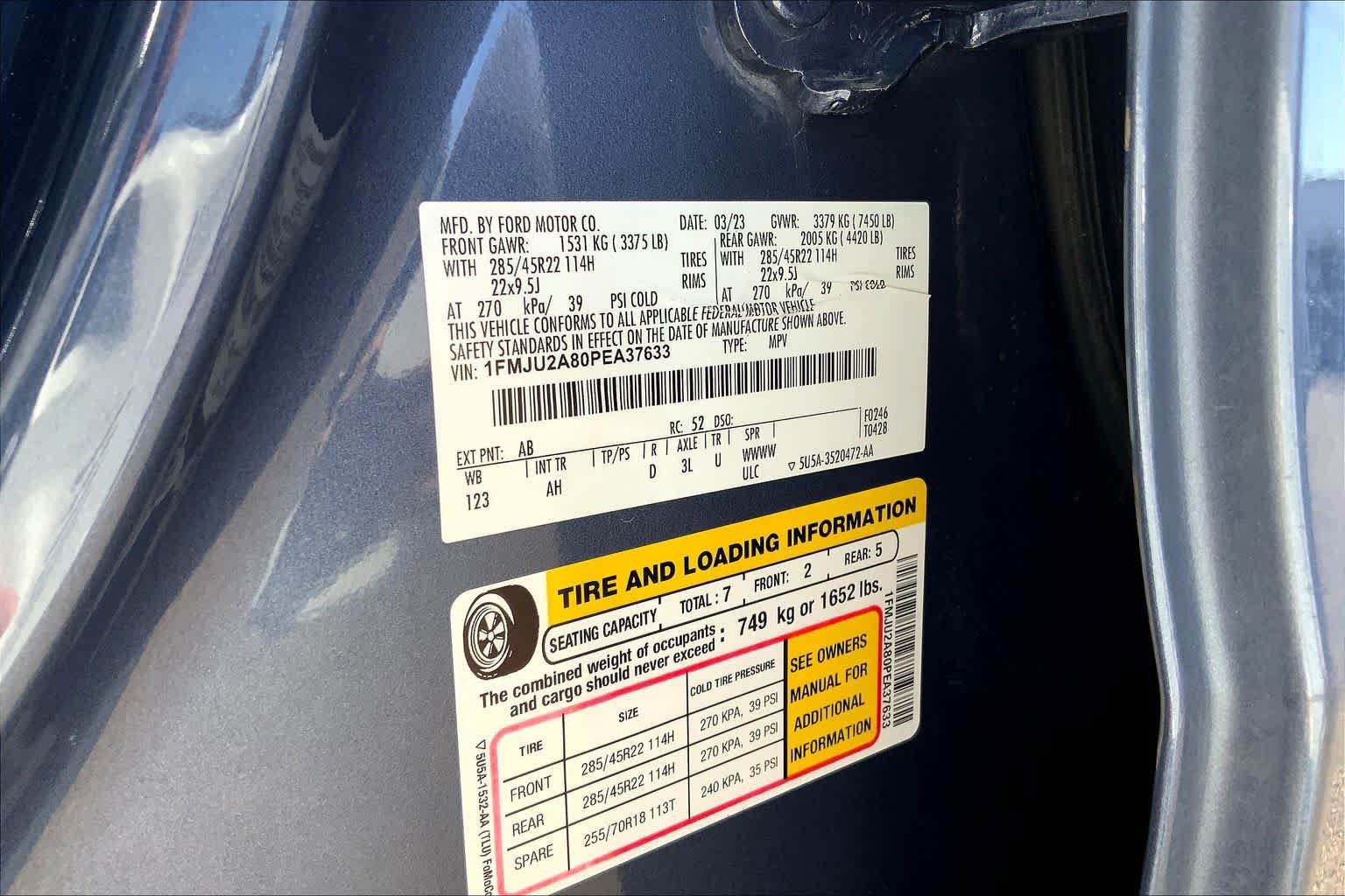 Used 2023 Ford Expedition Limited AWD/4WD image 37
