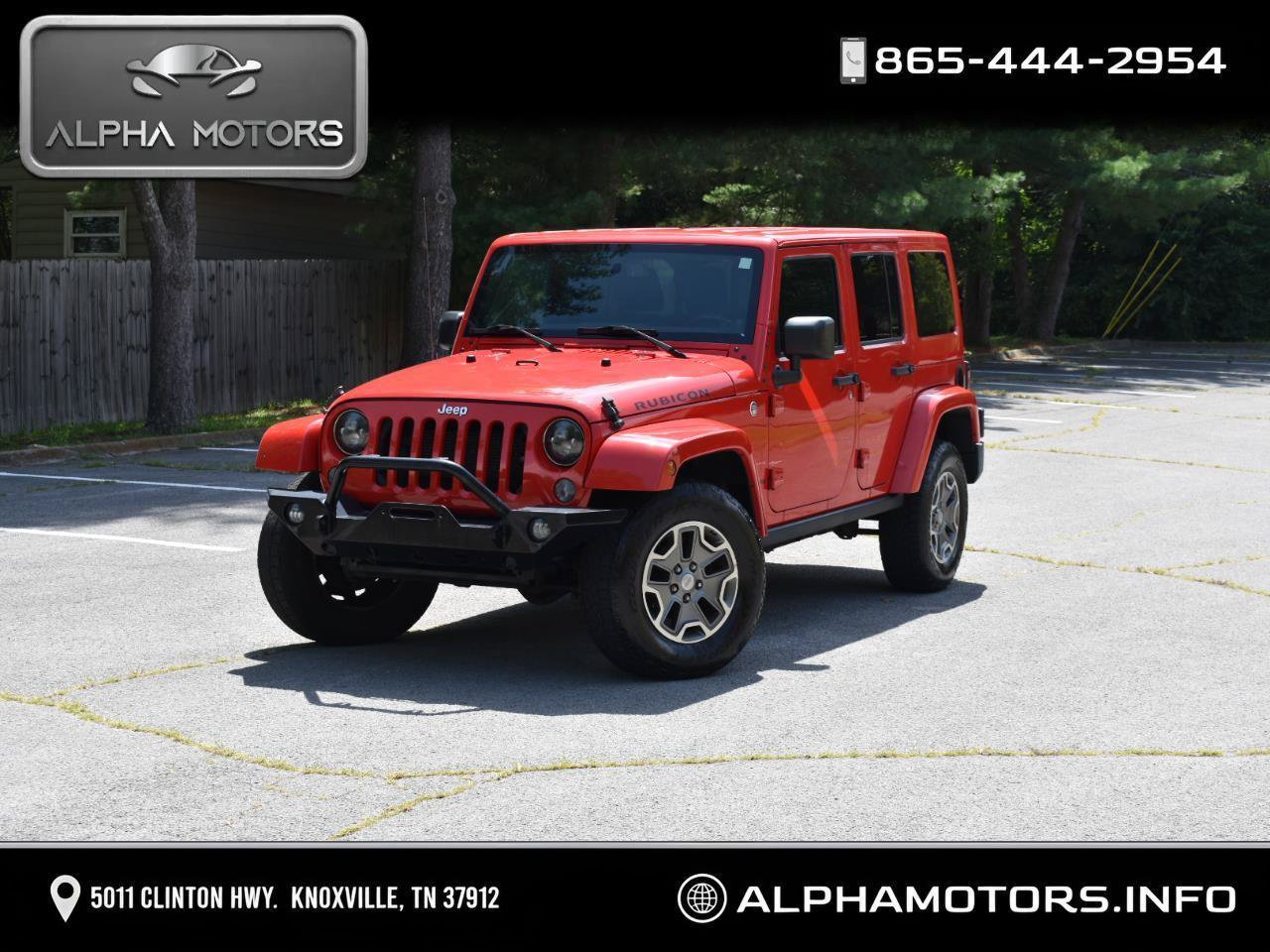 Used 2014 Jeep Wrangler Unlimited Rubicon w/ Connectivity Group AWD/4WD image 1