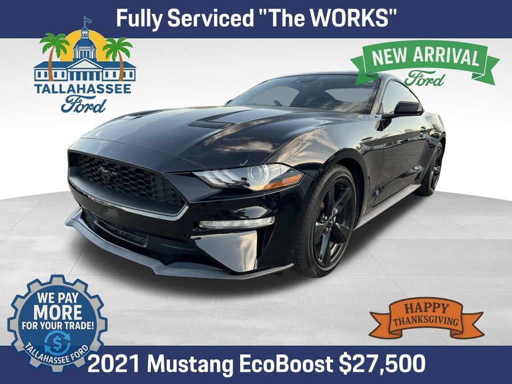 Used 2021 Ford Mustang Coupe w/ Black Accent Package