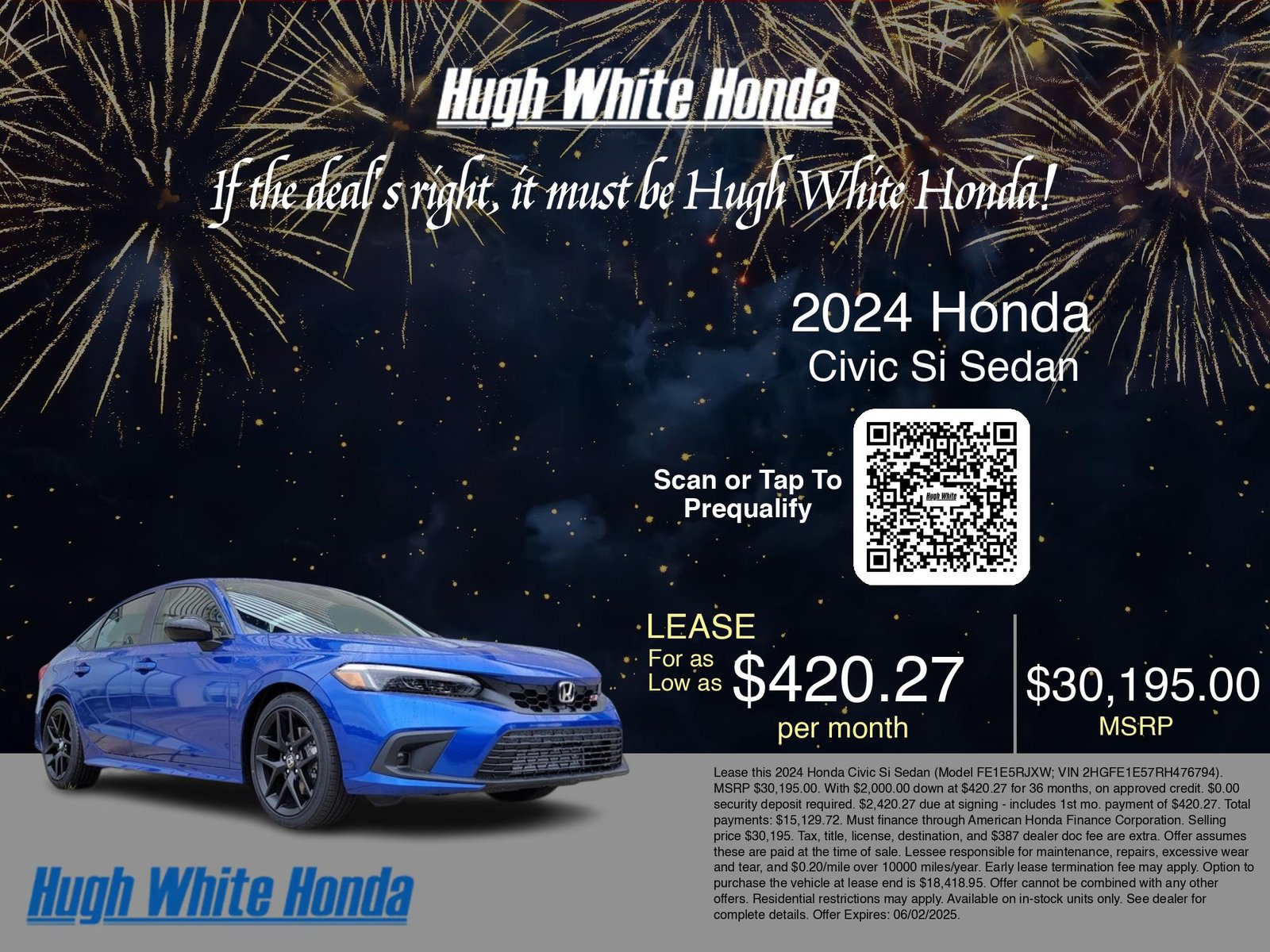 Used 2024 Honda Civic Si image 3