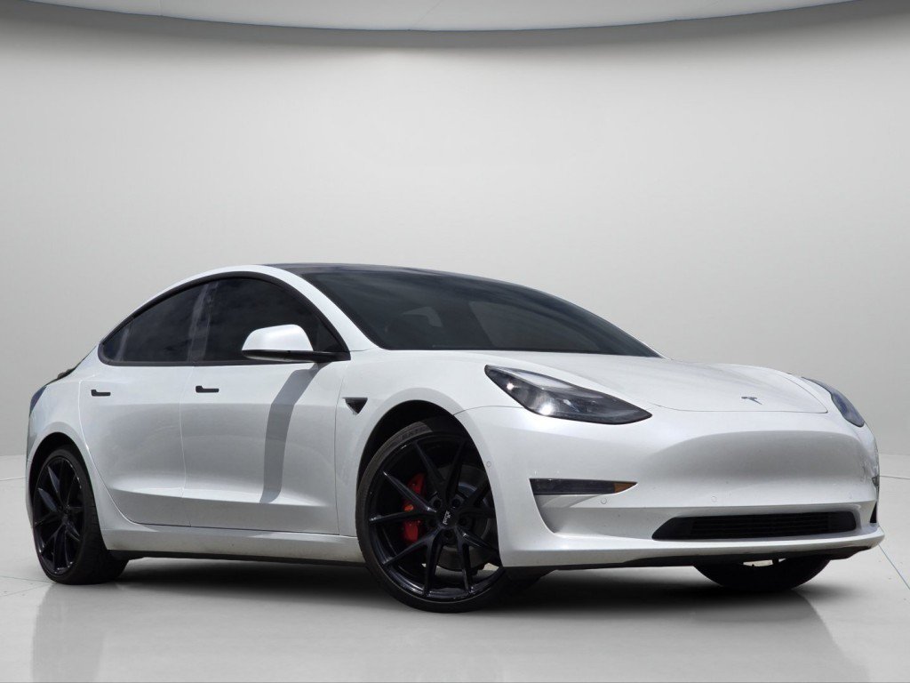 Used 2021 Tesla Model 3 Performance AWD/4WD image 2