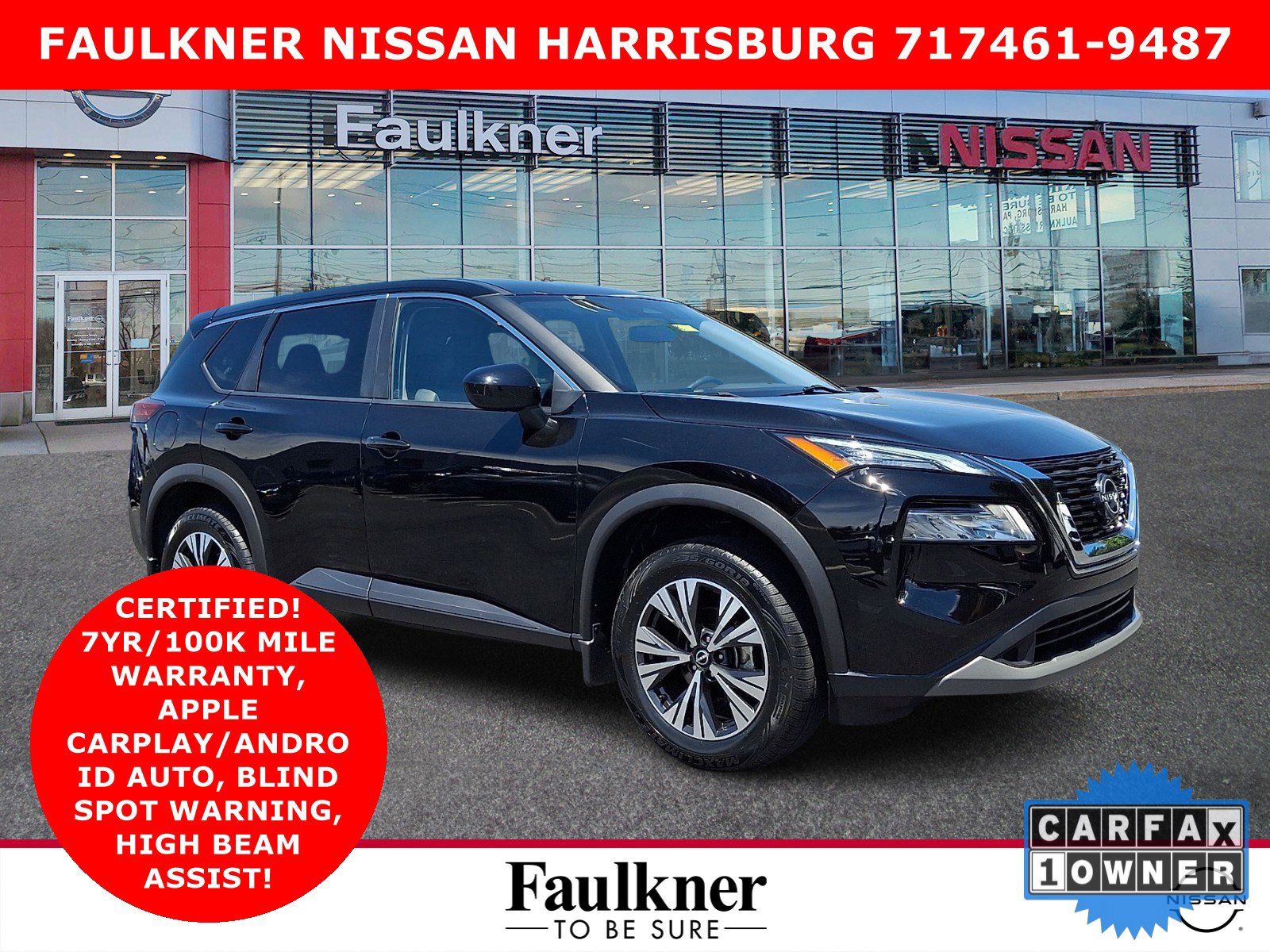 Certified 2023 Nissan Rogue SV
