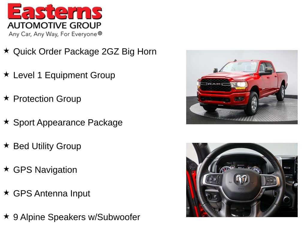 Used 2024 RAM 2500 Big Horn w/ Sport Appearance Package image 11