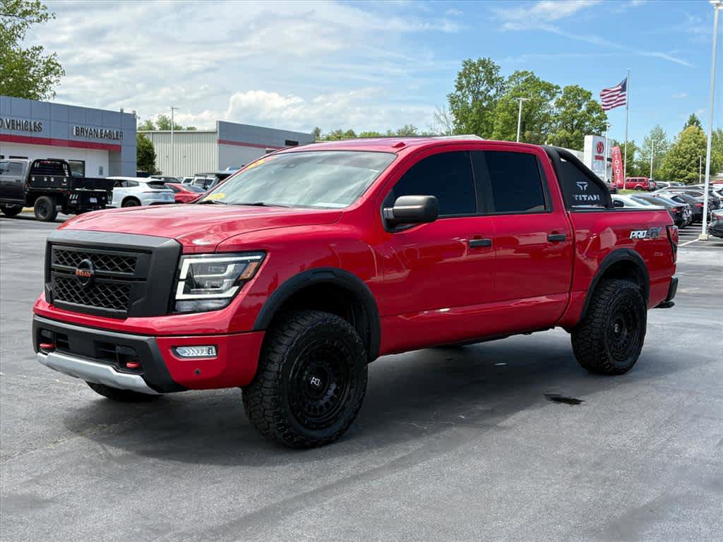 Used 2021 Nissan Titan PRO-4X w/ Pro-4x Utility Package AWD/4WD image 25