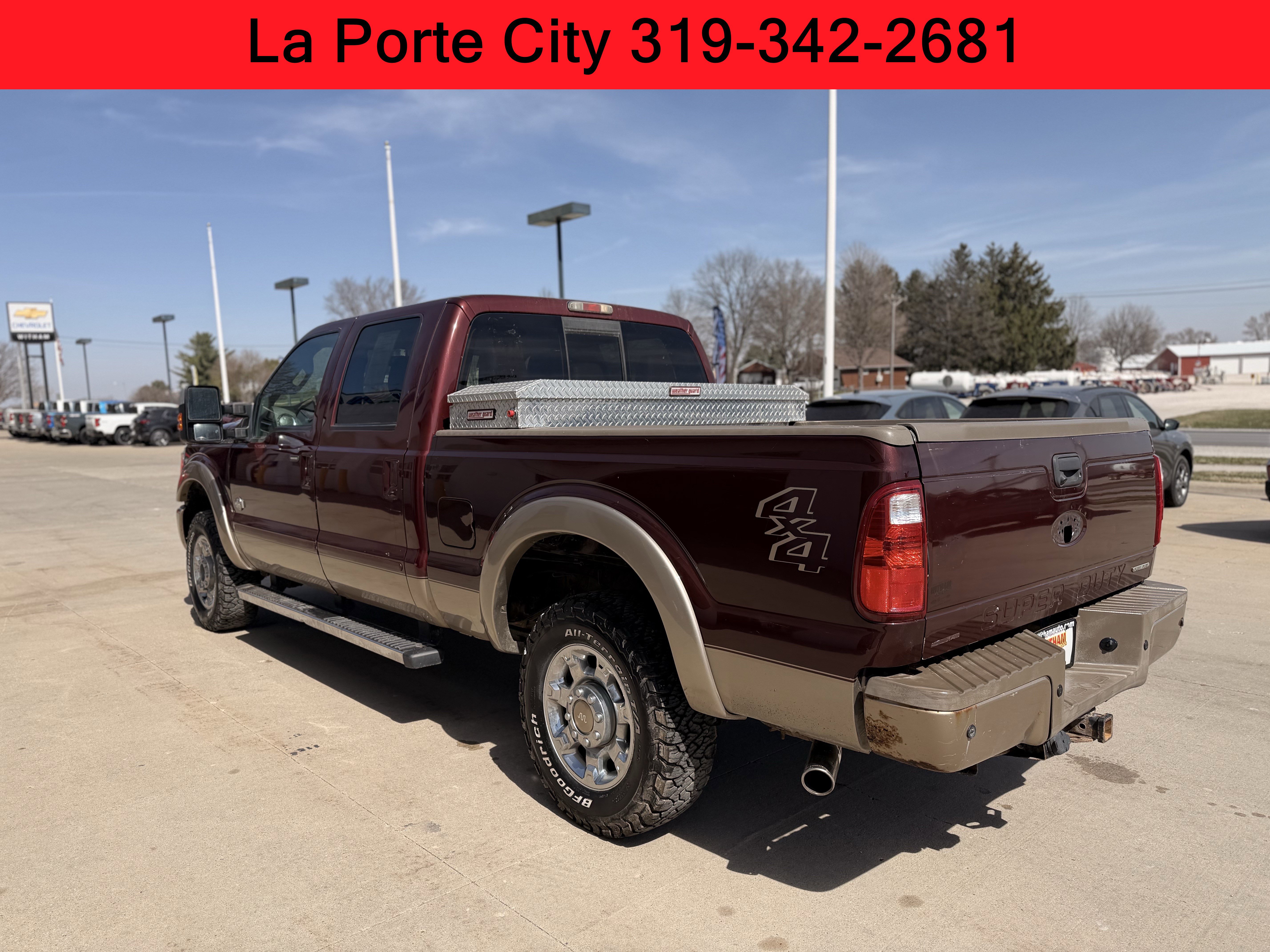 Used 2012 Ford F250 King Ranch w/ King Ranch w/Chrome Pkg image 5