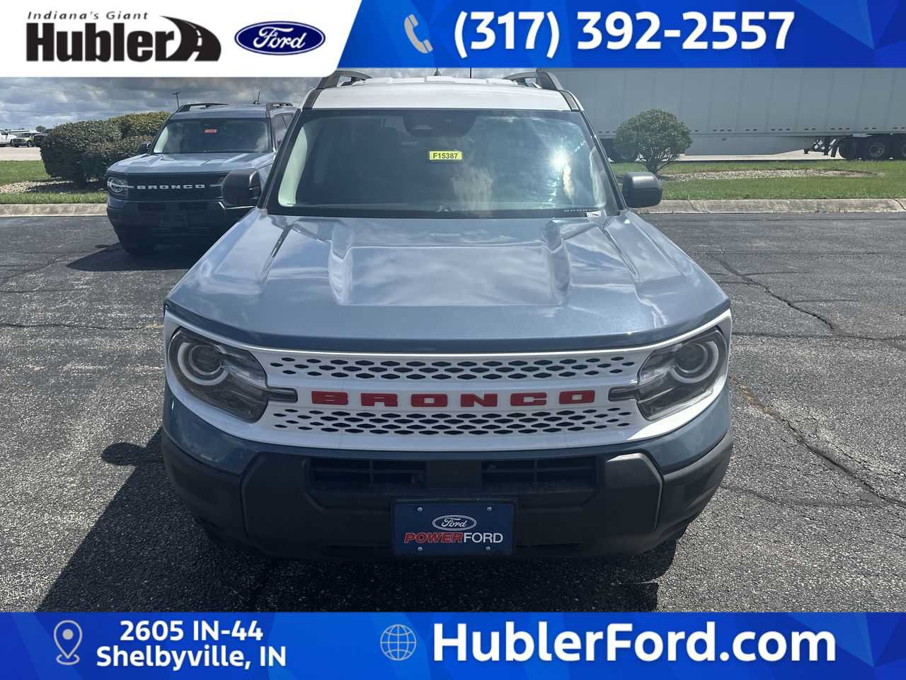New 2025 Ford Bronco Sport Heritage w/ Convenience Package AWD/4WD image 3