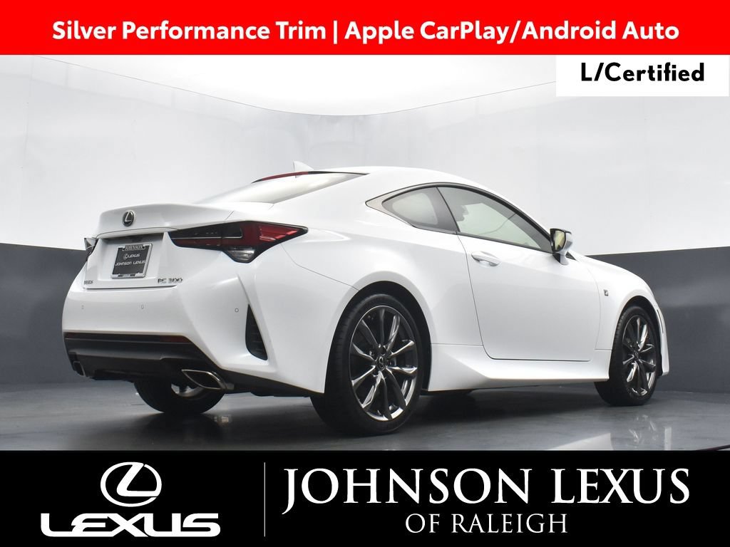 Certified 2022 Lexus RC 300 F Sport w/ Accessory Package RWD image 9