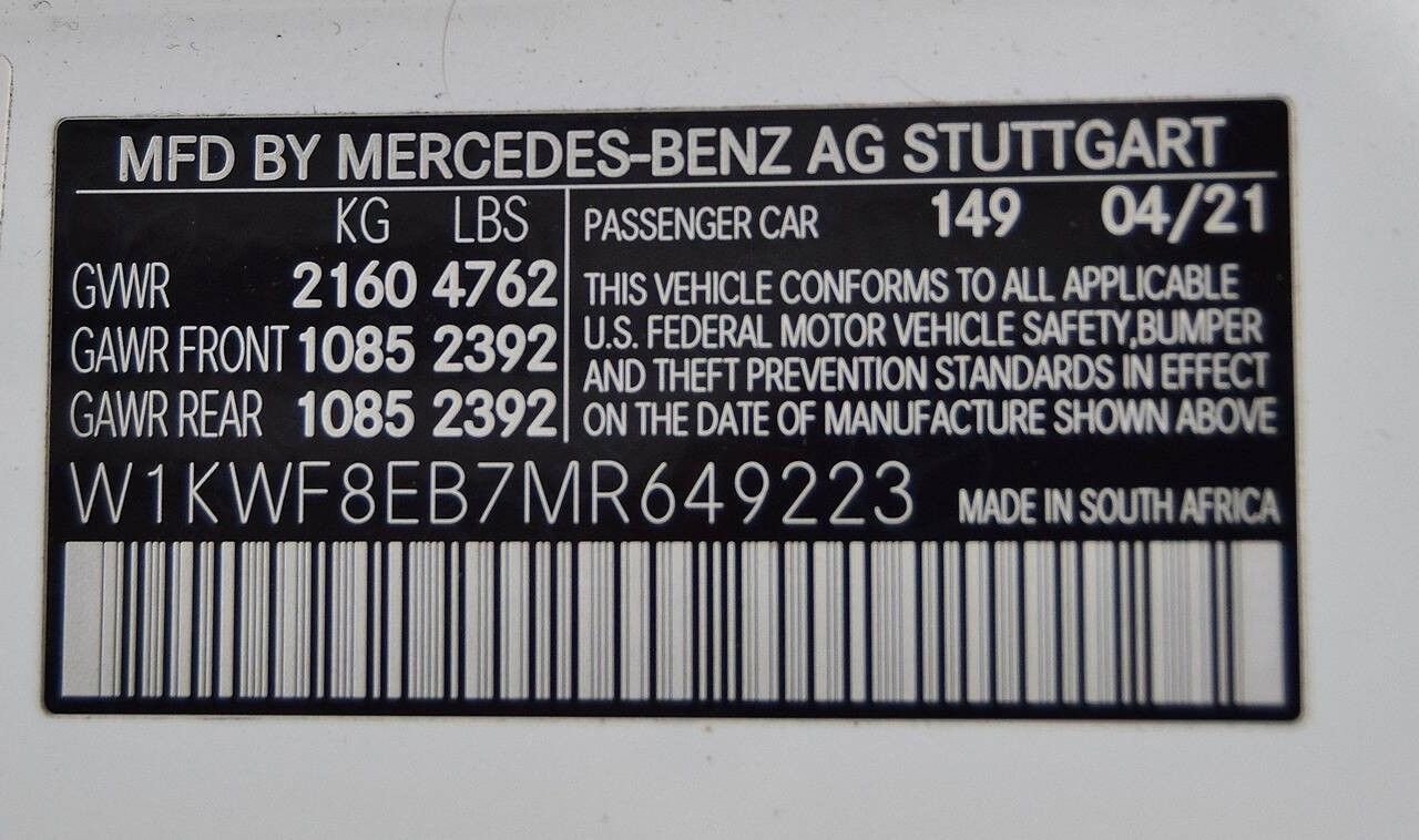 Used 2021 Mercedes-Benz C 300 4MATIC Sedan w/ Premium Package image 53