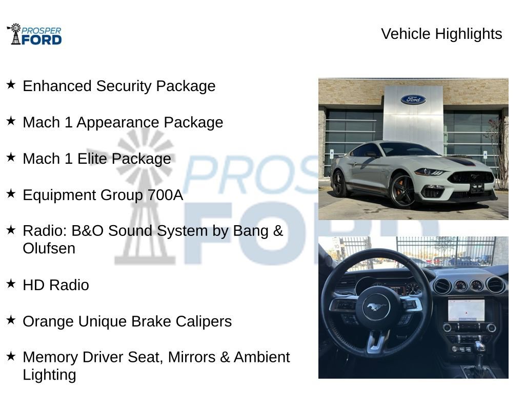 Used 2021 Ford Mustang Mach 1 w/ Equipment Group 700A image 5