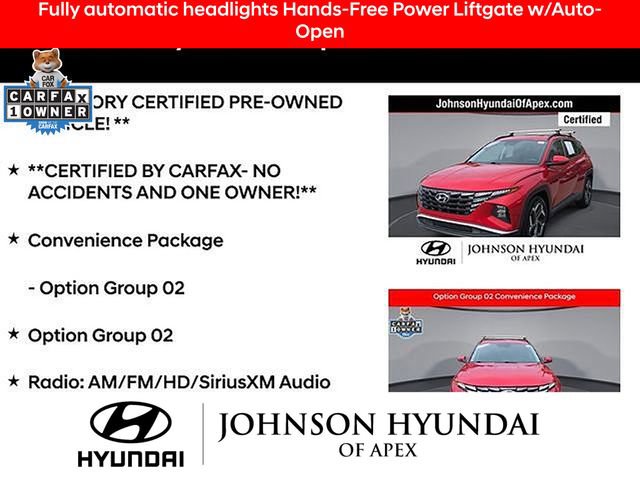 Certified 2022 Hyundai Tucson SEL w/ Convenience Package image 8