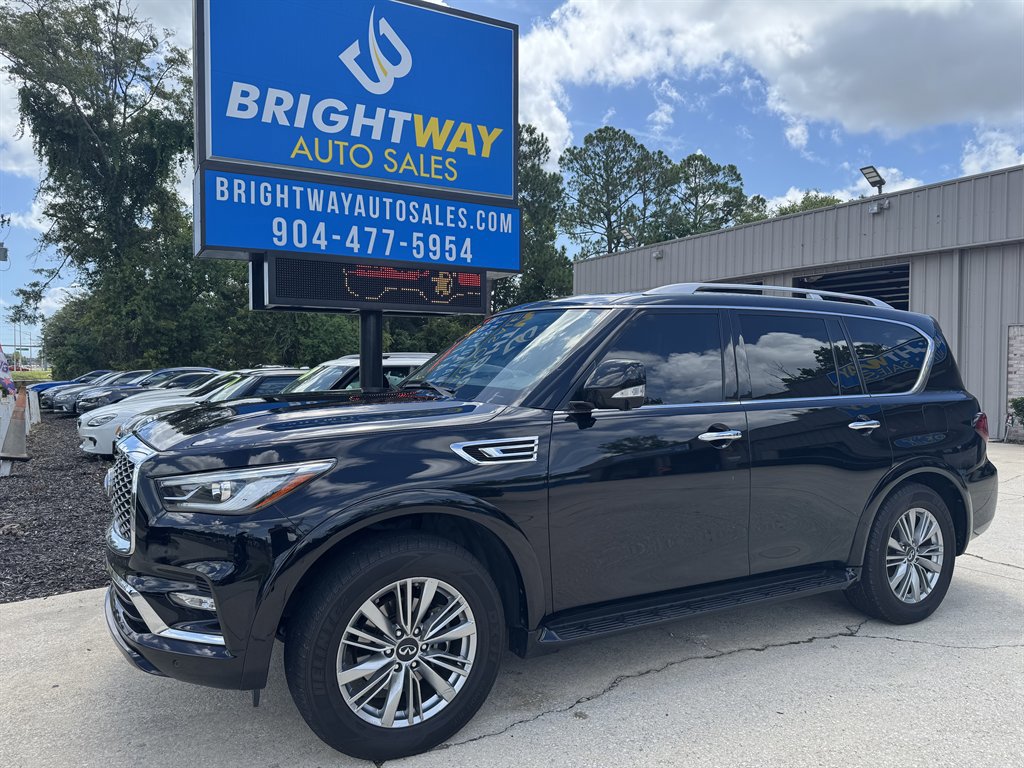 Used 2021 INFINITI QX80 Luxe