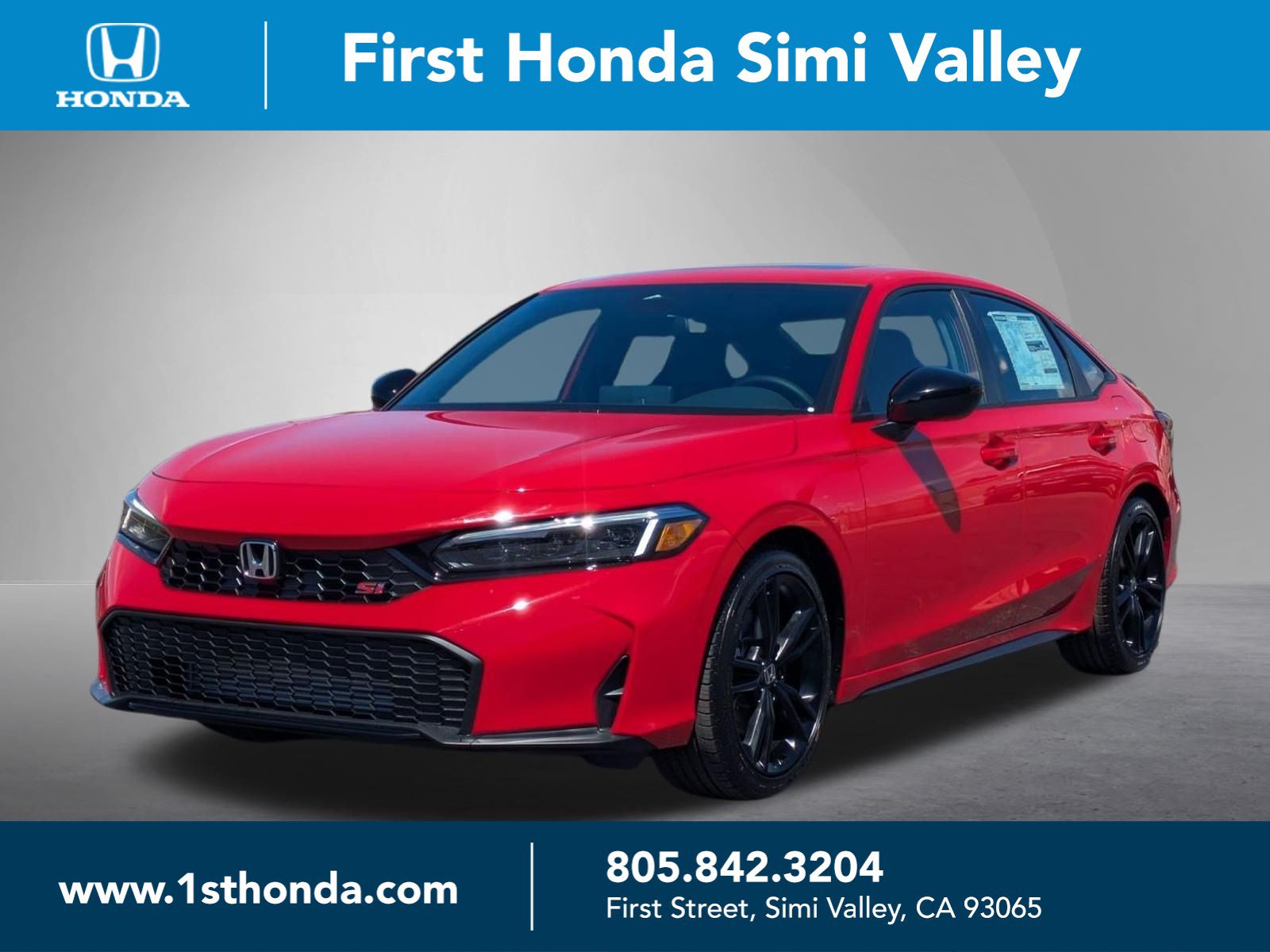 New 2026 Honda Civic Si image 1