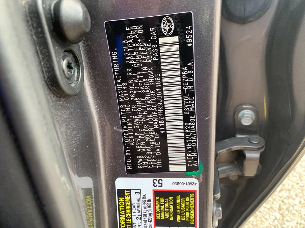 Used 2018 Toyota Camry XSE w/ Driver Assist Package FWD image 31