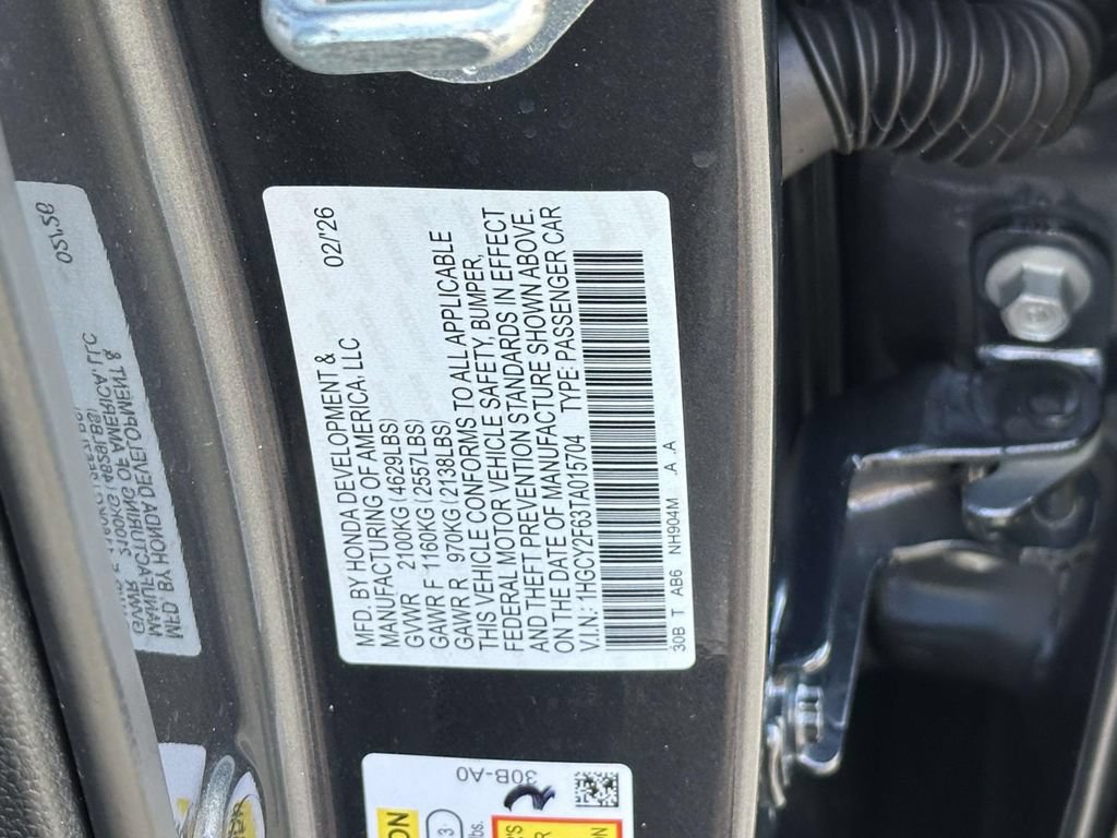 Certified 2026 Honda Accord EX-L image 17