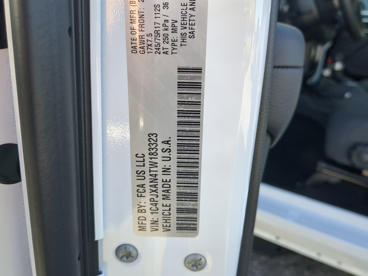 New 2026 Jeep Wrangler Sport image 24