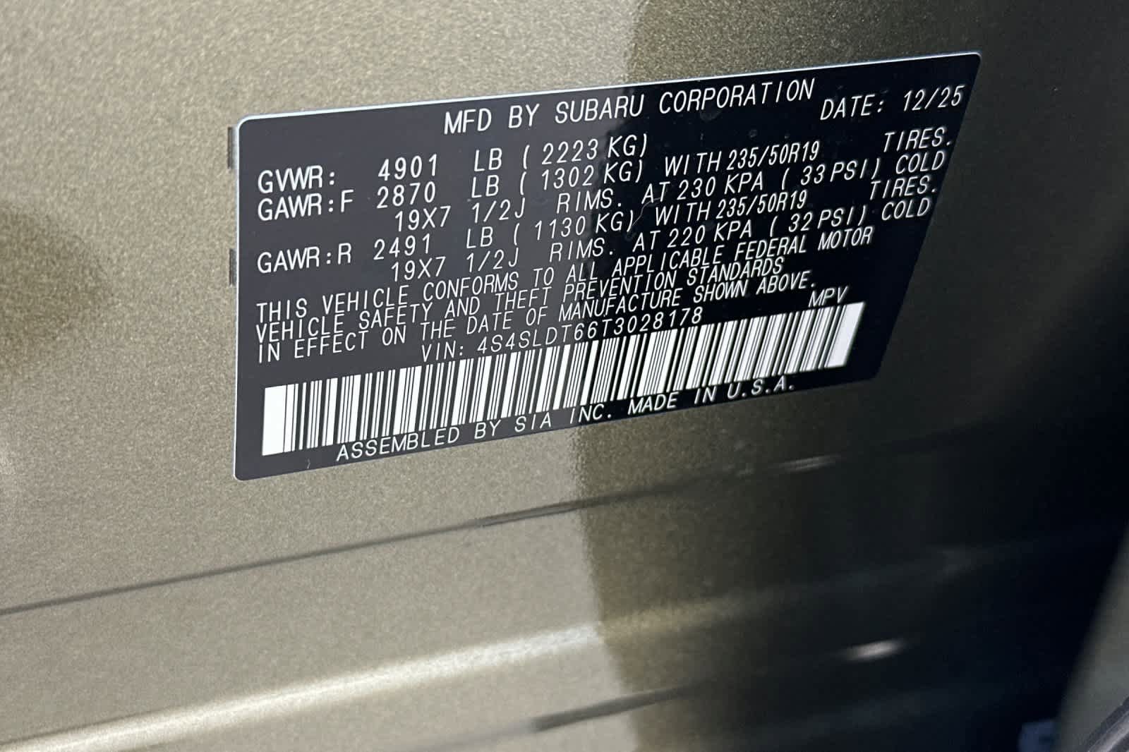 New 2026 Subaru Forester Touring image 35