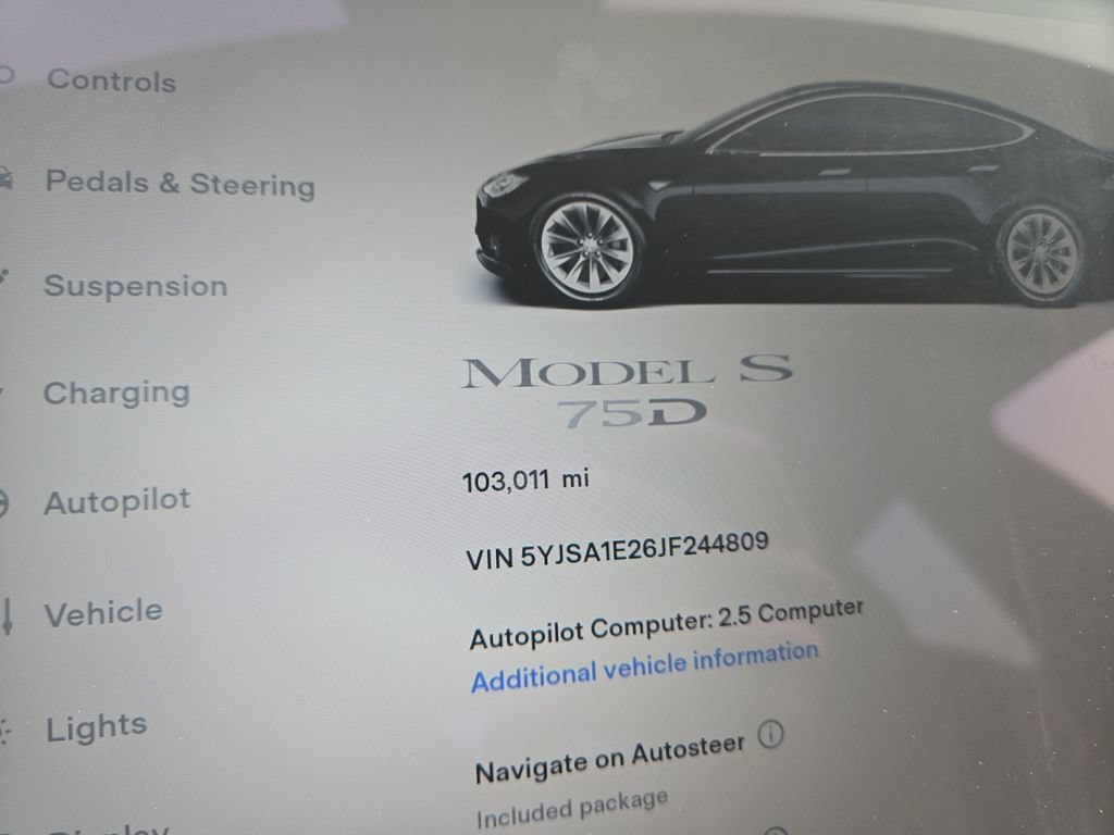 Used 2018 Tesla Model S 75D AWD/4WD image 8