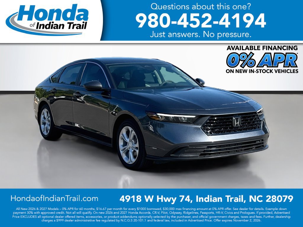 Used 2025 Honda Accord LX