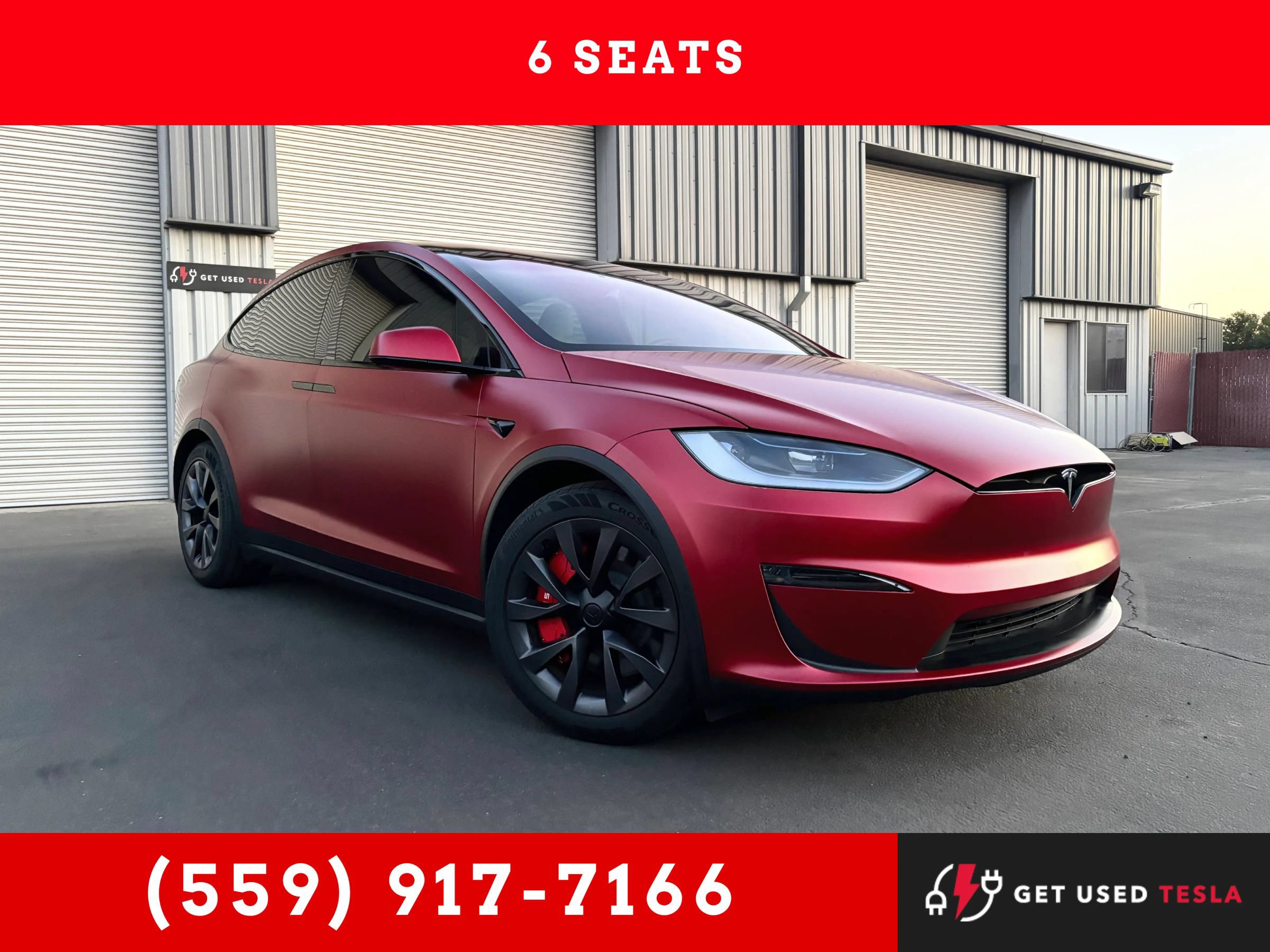 Used 2025 Tesla Model X AWD/4WD image 1