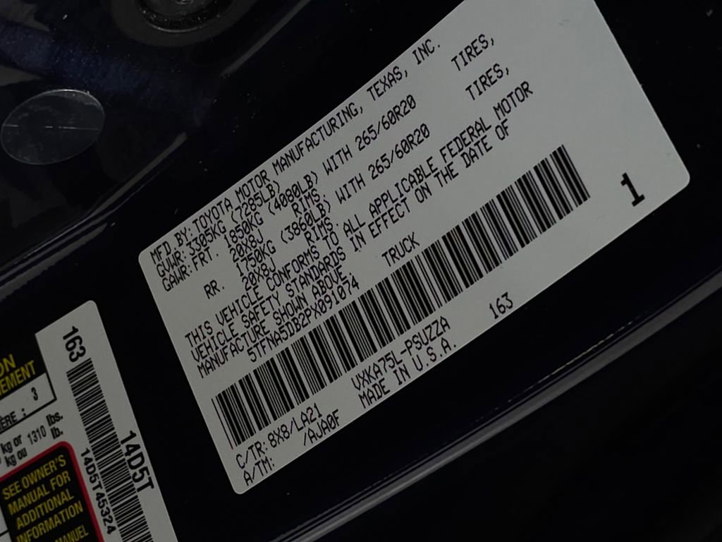 Used 2023 Toyota Tundra Platinum AWD/4WD image 35