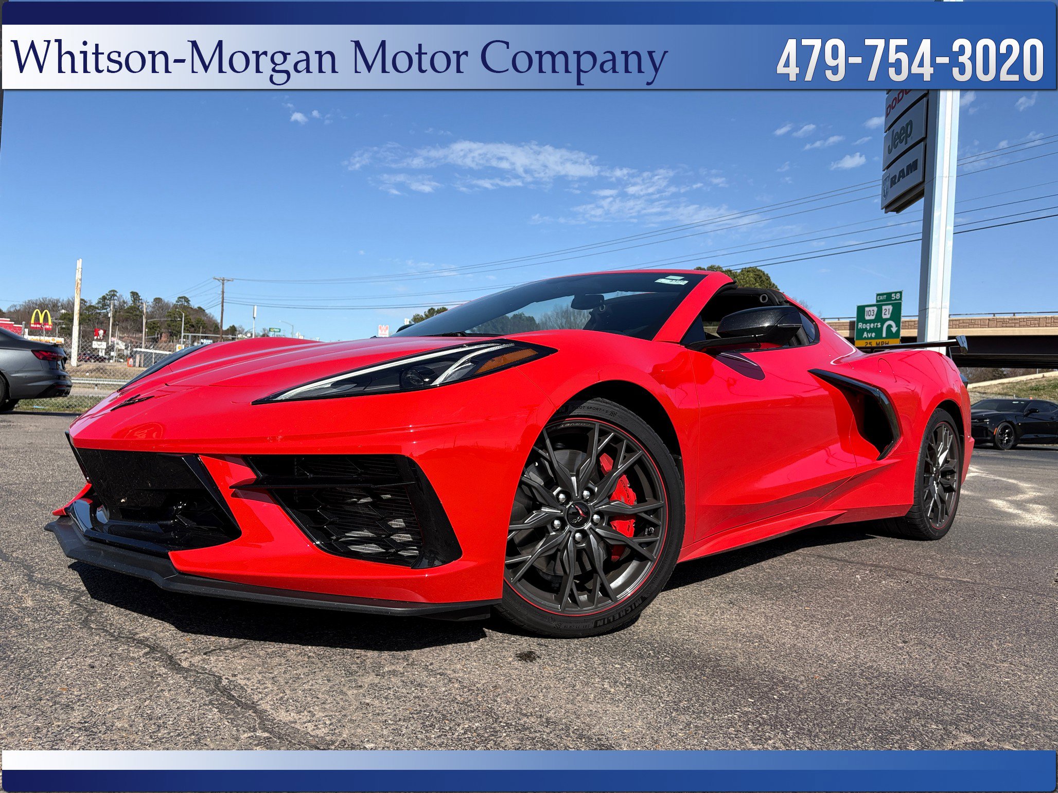 Used 2023 Chevrolet Corvette Stingray Coupe w/ Z51 Performance Package